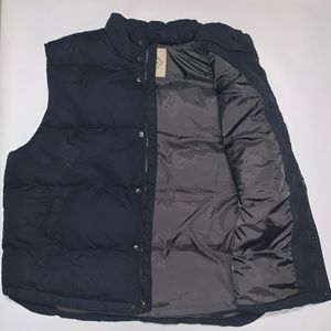 Men’s St. John’s bay puffer vest navy blue